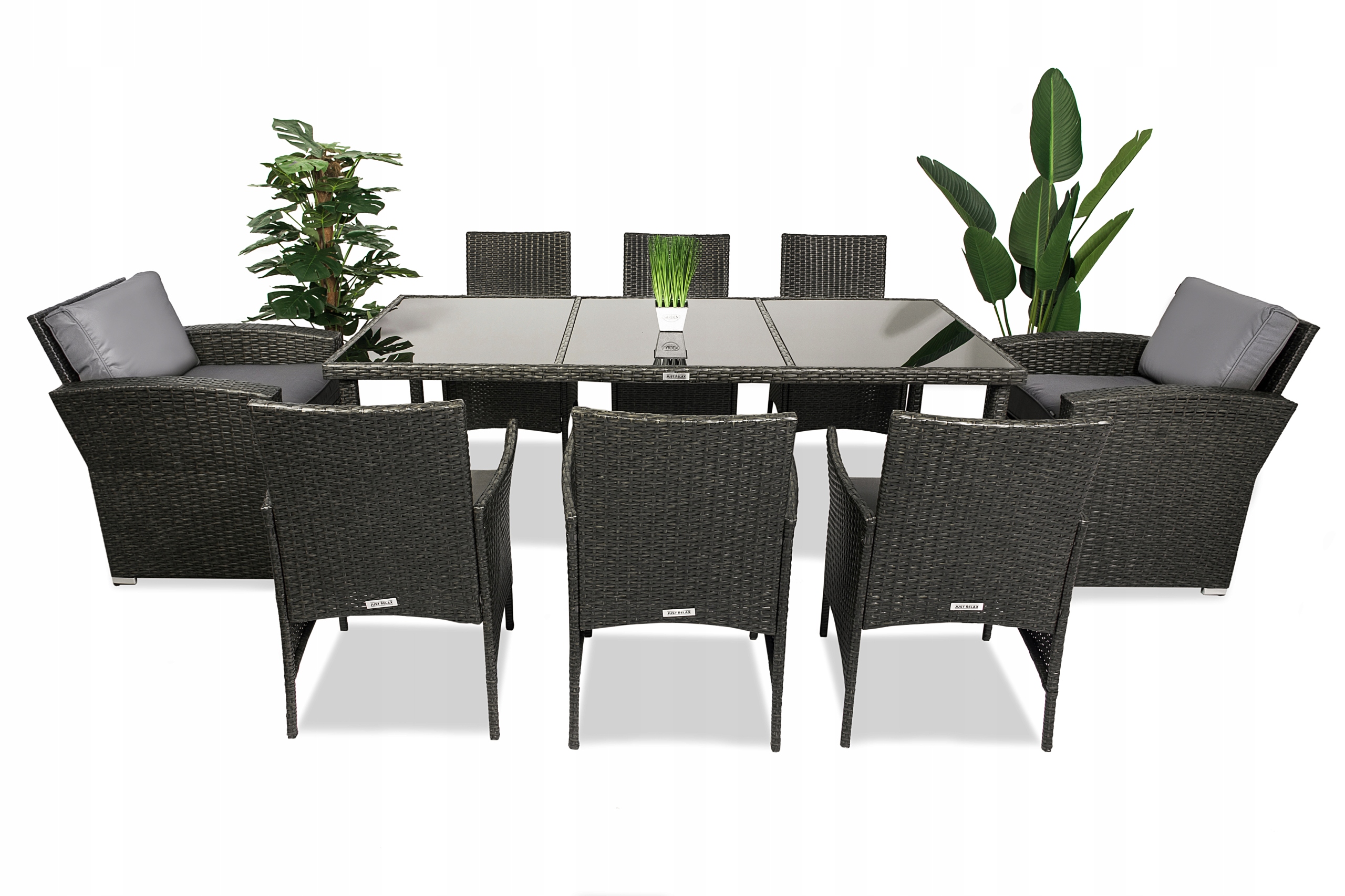 Meble ogrodowe rattanowe metalowa konstrukcja Kod producenta Zestaw mebli ogrodowych