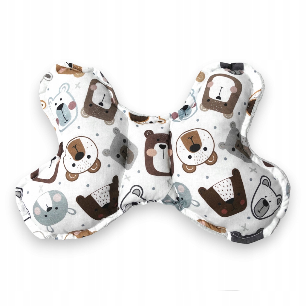 PODUSZKA MOTYLEK DLA DZIECI ANTYWSTRZĄSOWA MINKY DO WÓZKA ŁÓŻECZKA DZIECKA Marka inna marka