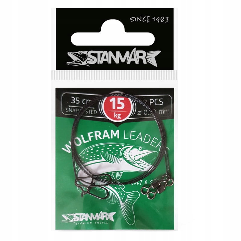 

Przypon WOLFRAMowy Stan-Mar DL 35cm 15kg 2szt