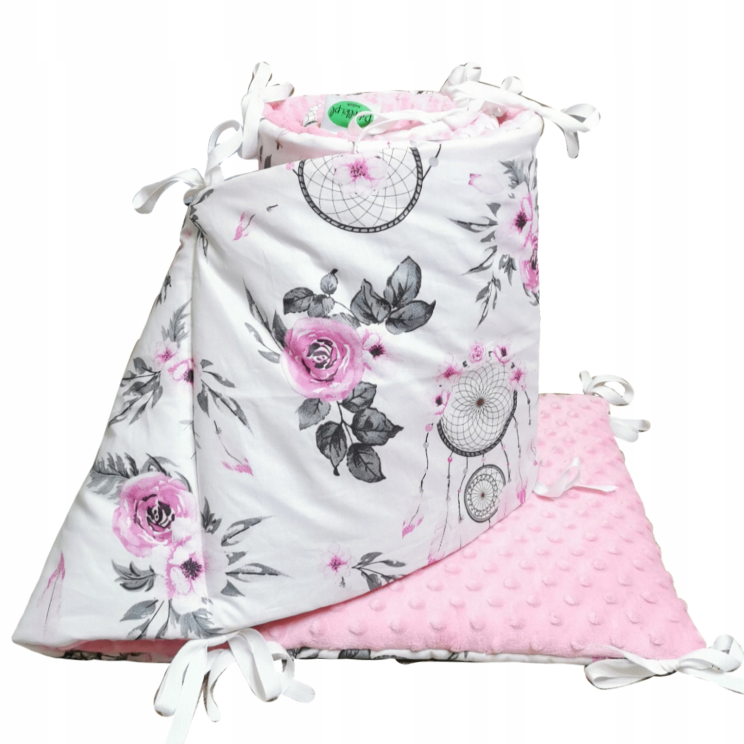 

Ochraniacz na szczebelki 240x30cm velvet minky