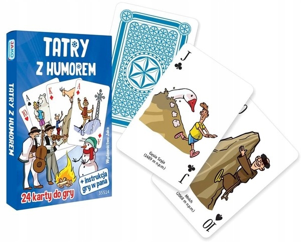 

Karty do gry Tatry z humorem
