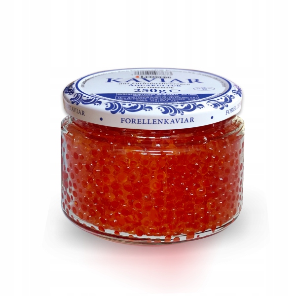 Kawior czerwony z ikry pstrąga tęczowego 250 g Lemberg