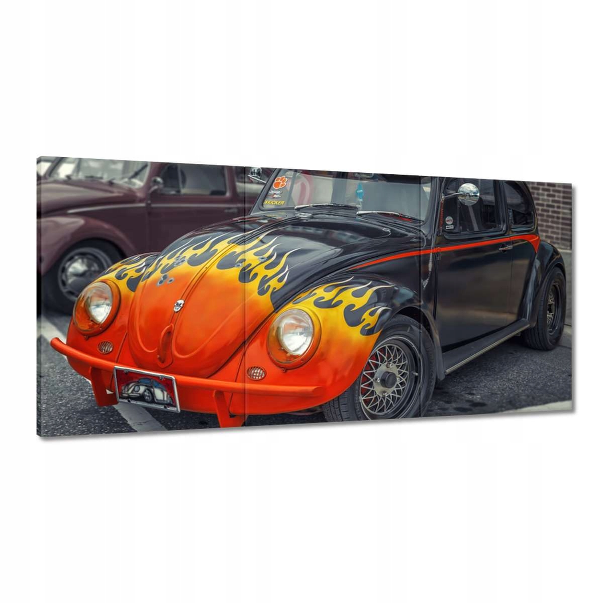 Obrazy 180x90 Ohnivý Garbus Volkswagen