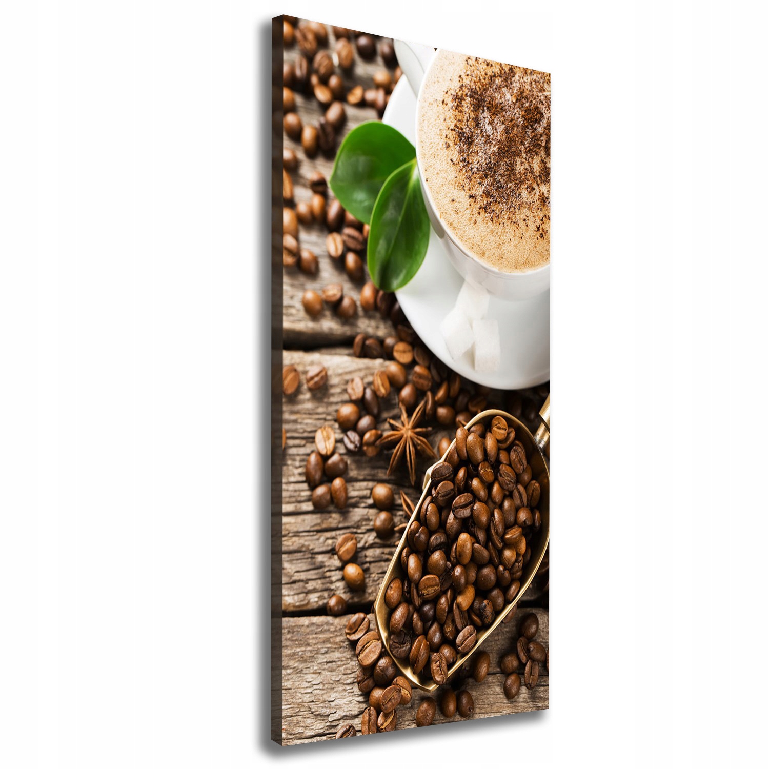 

Foto obraz drukowany na płótnie Kawa 50x125 cm