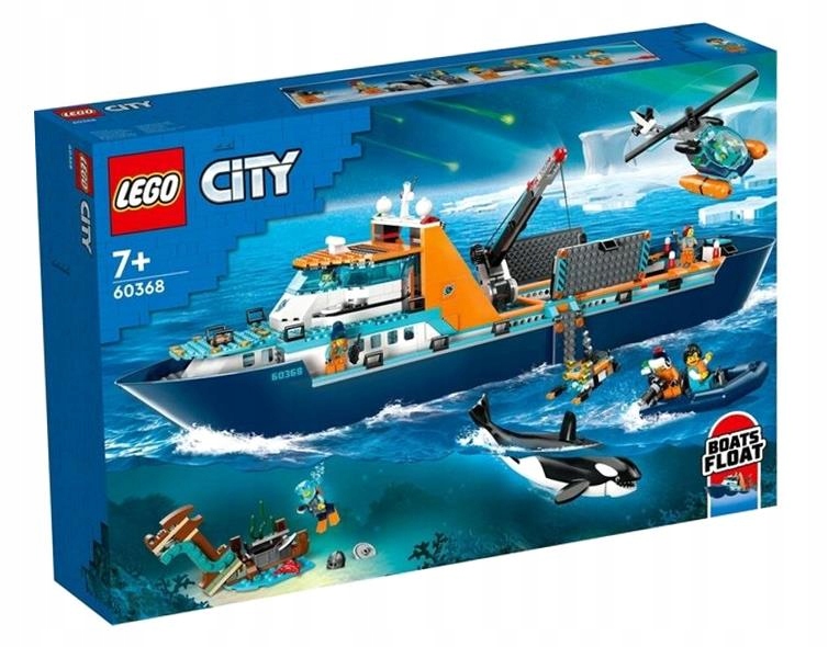 Lego City 60368 Loď Badatele Arktidy