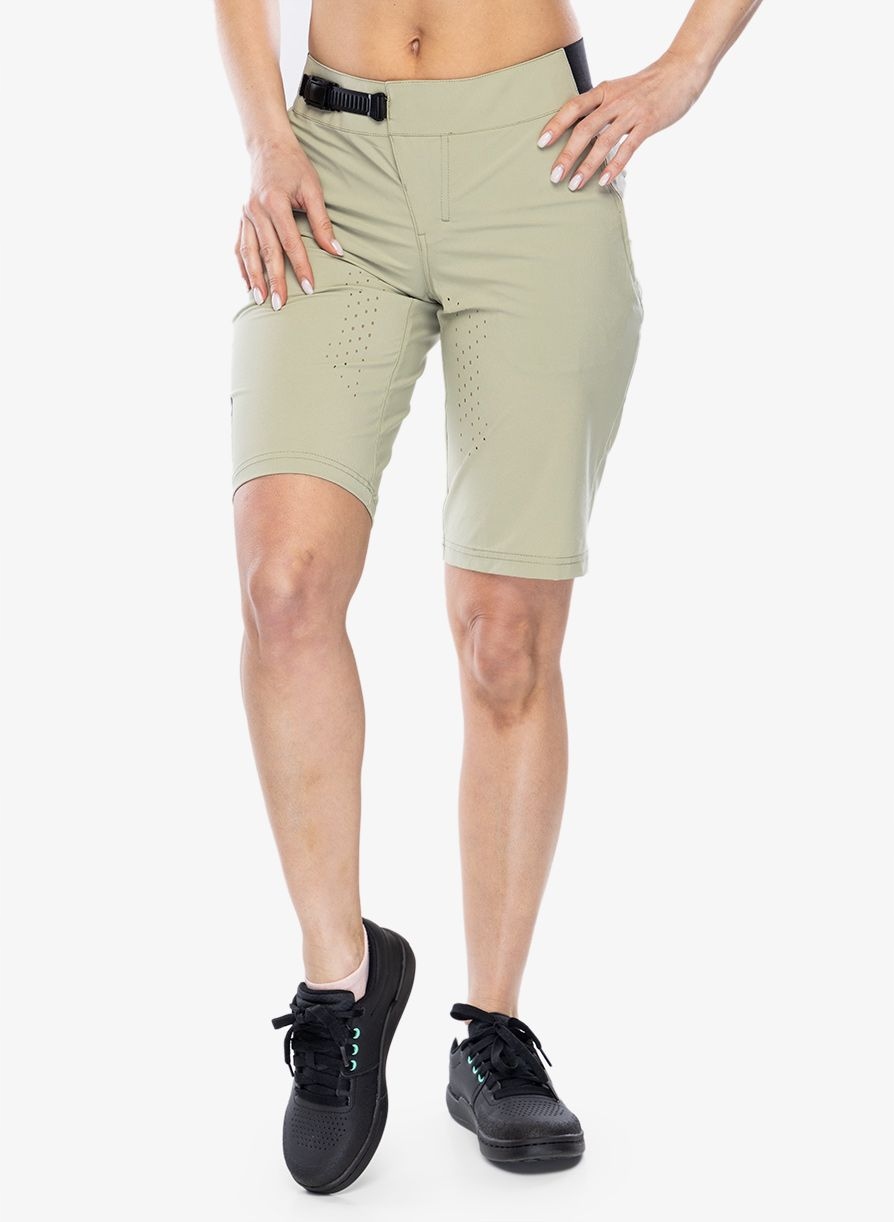 Dámské cyklistické šortky Ion Tech Logo Shorts infused/green 34 (xs)
