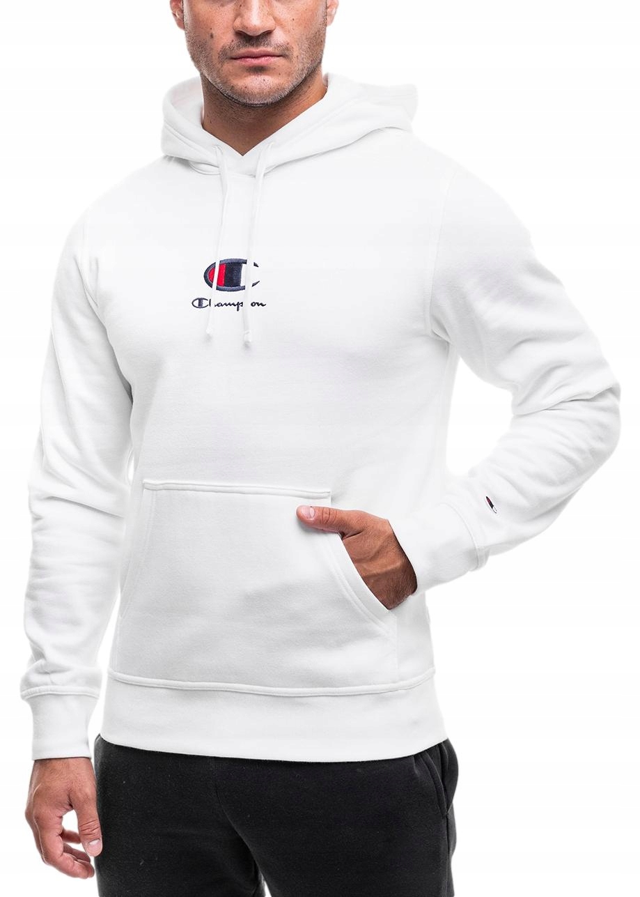 Champion pánská mikina s kapucí sportovní bavlněná teplá mikina vel L