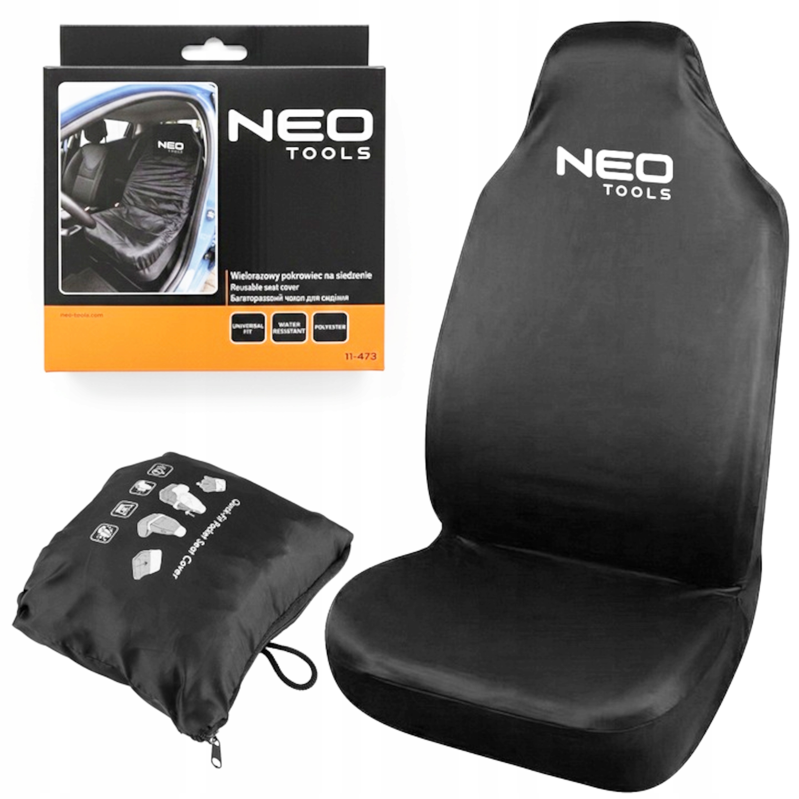 Pokrowiec Na Siedzenie Samochodowe Przednie Fotel Kierowcy Mata Do Auta