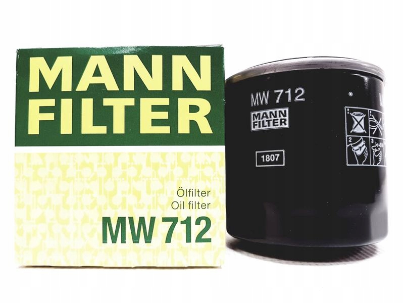 

Mann Filtr Oleju Mw 712 Bmw K75 R850 K1100 HF163
