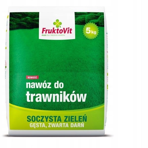 

Fruktovit Plus do trawników 5KG soczysta zieleń
