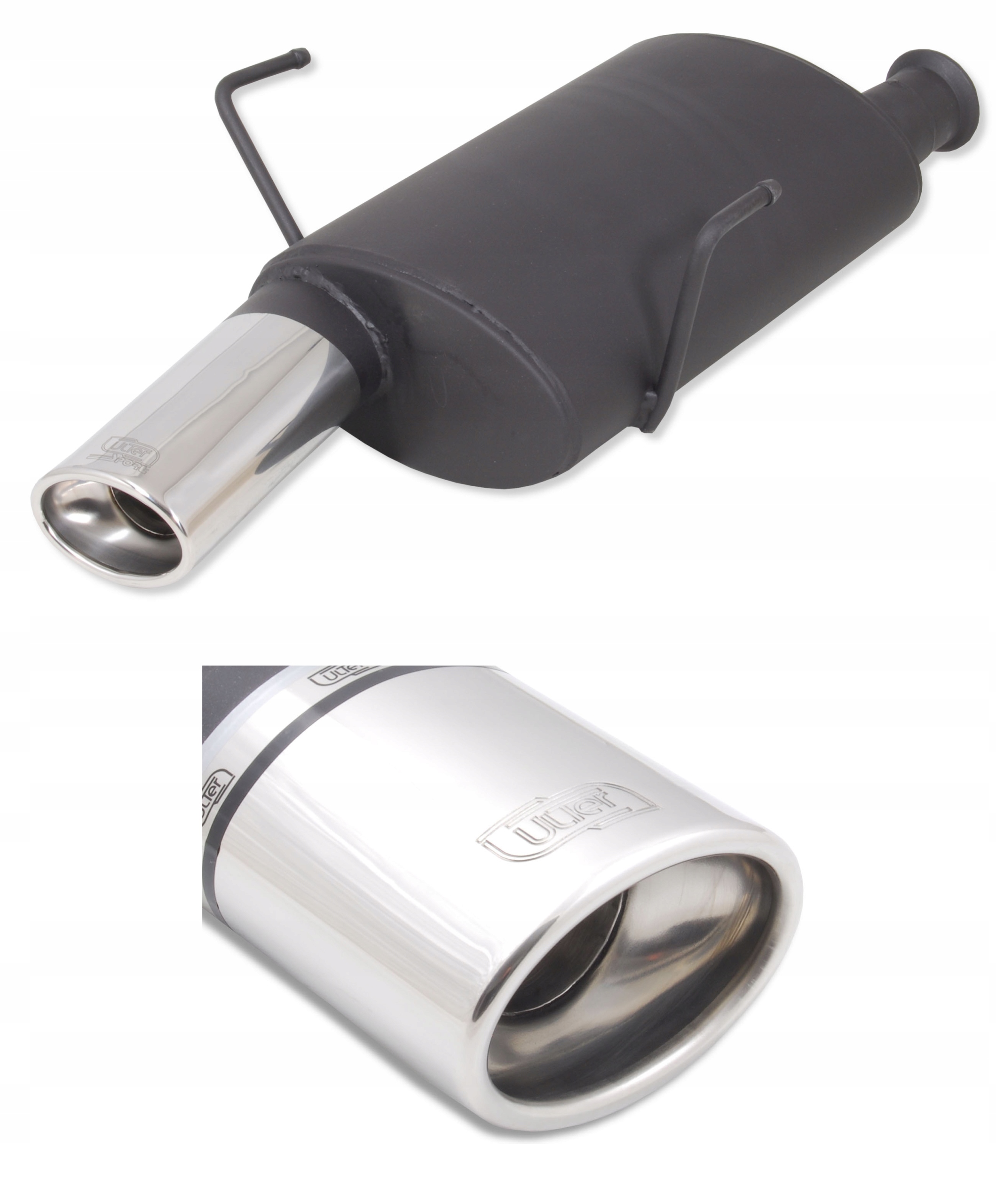 121-111/10 (0) - Спортивный глушитель PEUGEOT 406 седан, купе 2.0 ULTER