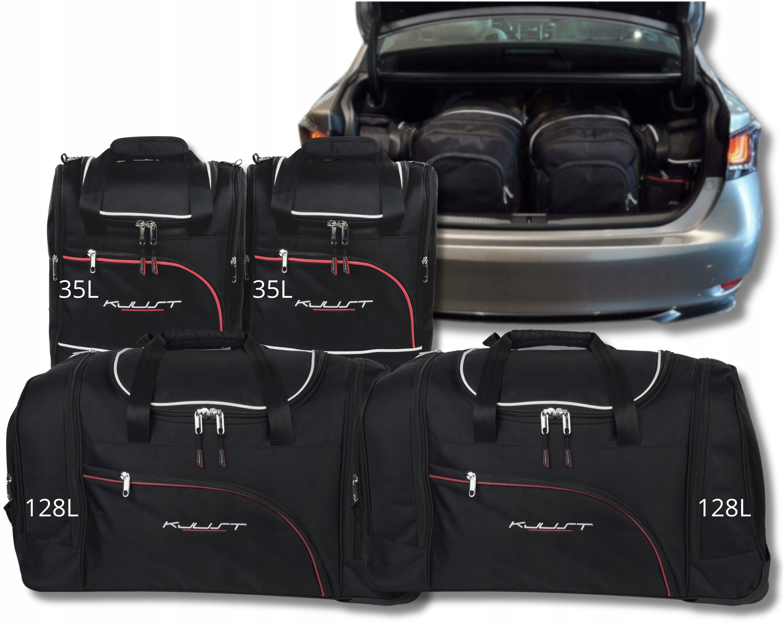 Cestovná Taška Do Kufra Lexus Gs 2012-2018 4 ks