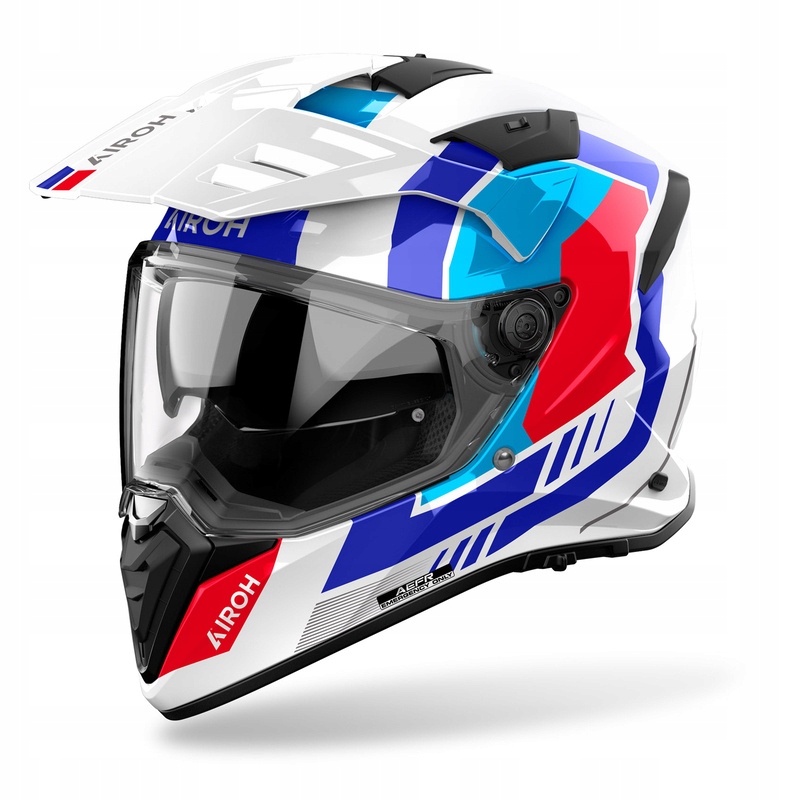 Integrálna Motocyklová Prilba Airoh Bandit Horn White Gloss M
