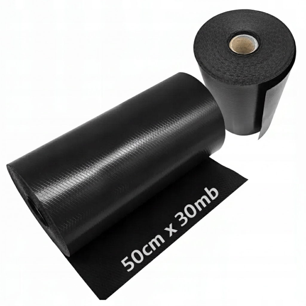 Fólie Základní Izolační Hdpe 500 mm Horizontální pro zeď 30 m Pan Łącznik