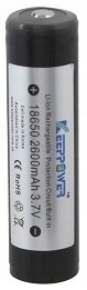

Kp ICR18650-260PCM 2600mAh Li-ION Samsung 3,7V