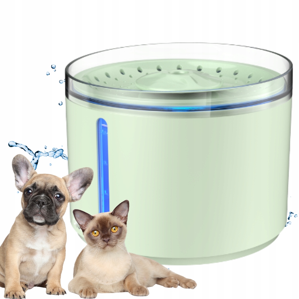 Fontána Napáječka pro kočky psa automatická Led tichá filtr Dogness 2,2 l