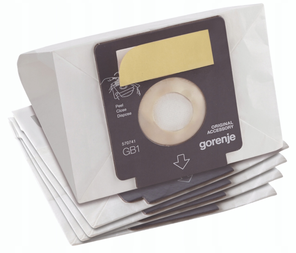 

Worki do odkurzaczy Gorenje GB1PBU papierowy 5szt