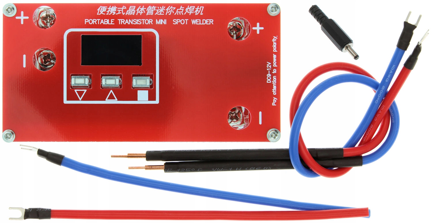

Zgrzewarka Punktowa DC9-12V do Ogniw18650 Li-Ion