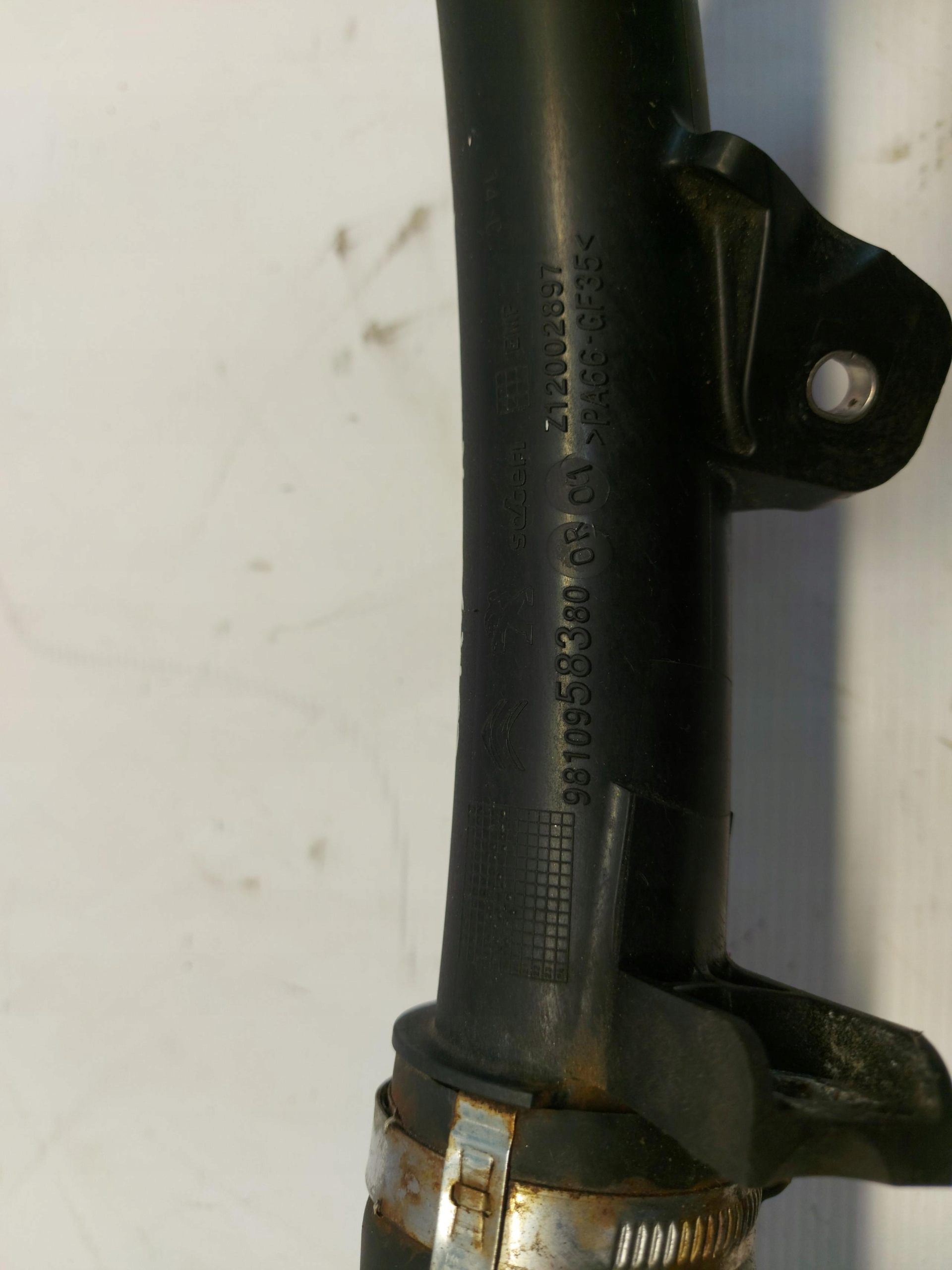 OPEL COMBO E IV 1.5 e-HDI wiring pipe air 9810958380