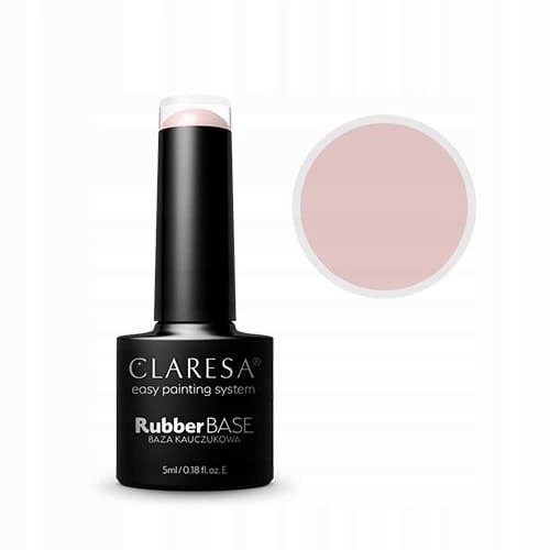 Claresa rubber base 8 baza kauczukowa 5ml do przedłużania Rodzaj budująca