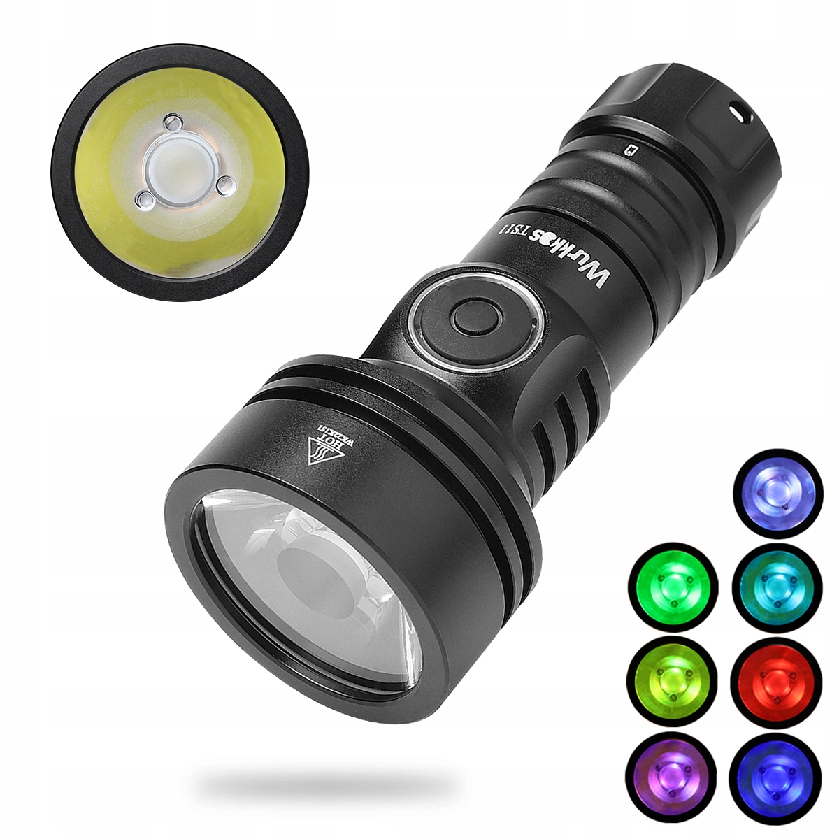 Premium Latarka Wurkkos TS11 2000lm Led Edc SFT-40 616 metrów Mini