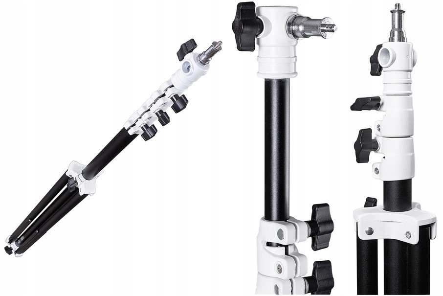 GlareOne STORK 395cm statyw studyjny oświetleniowy 123-395cm do 7kg Kod producenta SLSA395