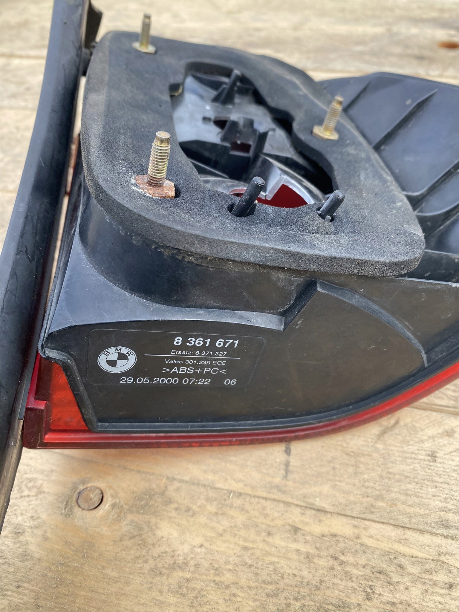 light left rear left rear part W fender BMW 5 E39 KOMBI 8361671
