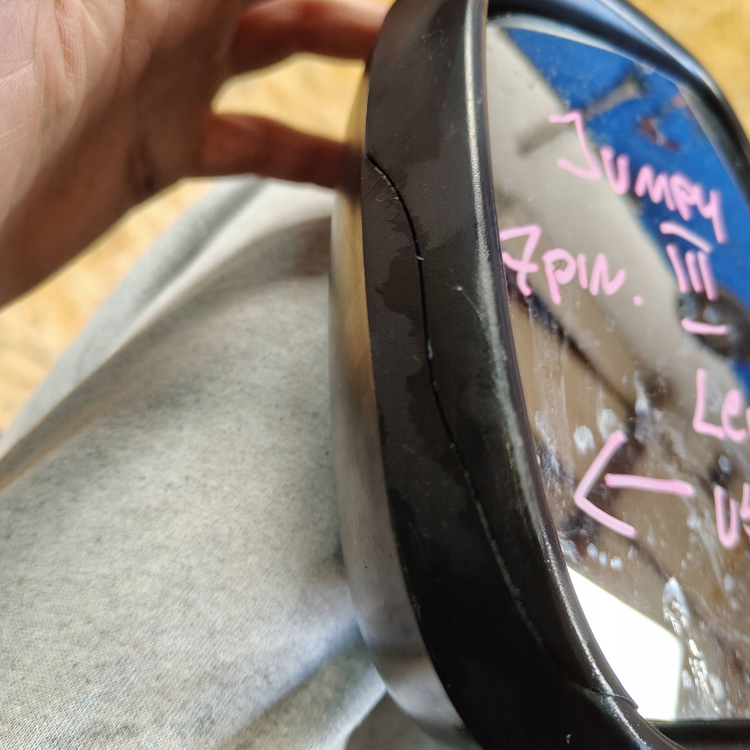electrics mirror side left side Citroen Jumpy III 7 pin damaged