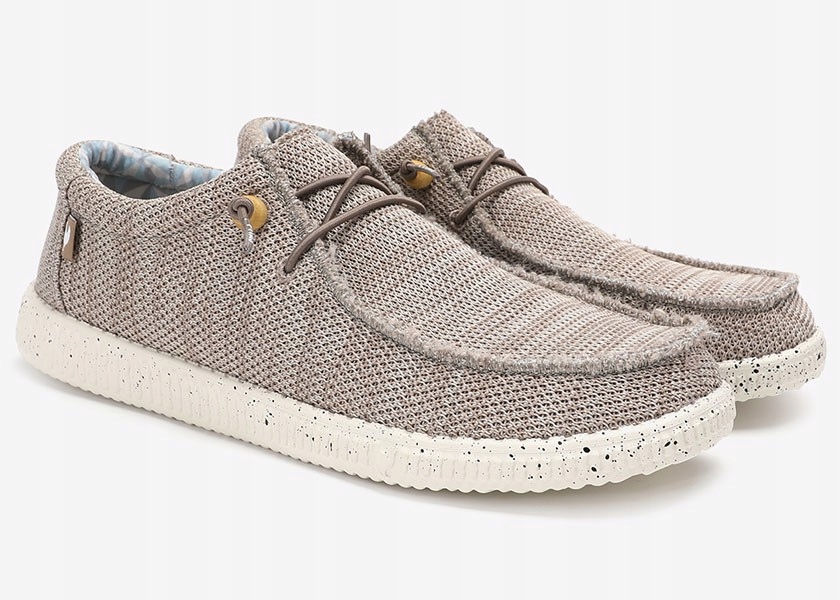 Walk In Pitas Polobotky WP150 Wallabi Knitted Beige 41 Ultralehké nazouvací