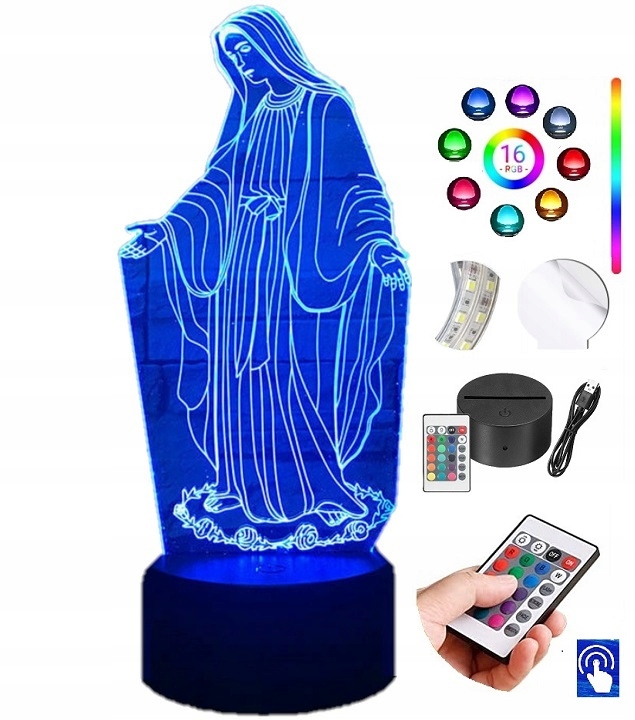 

Lampka na biurko Maryja Matka Boska 16 Led Plexido