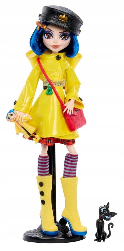 MONSTER HIGH X CORALINE Lalka kolekcjonerska Skullector JHK65 Marka Mattel