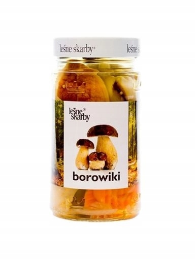 Leśne Skarby Marinované hříbky krájené 280 g