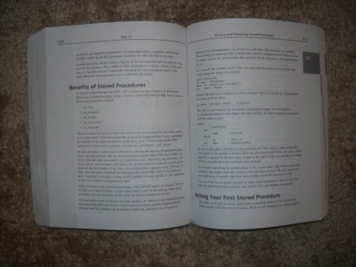 Mauer, Lowell Sams Teach Yourself Transact-SQL in 21 Days Język publikacji angielski