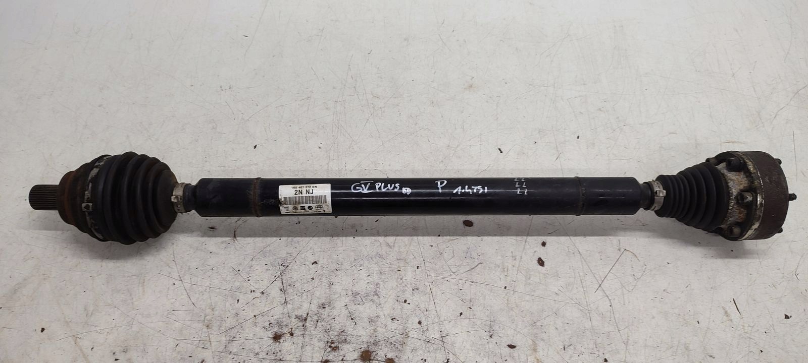 semi-axis right long VW Golf plus 1,4 TSI