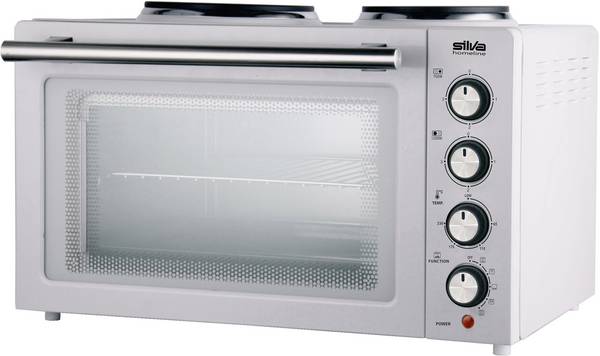 Mini rúra Elektrická pec Silva KK2900 30L 1400W biela Kombi Grill