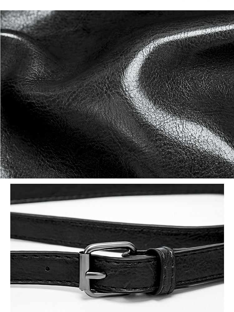 TOREBKA DAMSKA CZARNA DUŻA MIEJSKA TORBA NA RAMIE MODNA SKÓRZANA EKOSKÓRA Model ESTIPRO