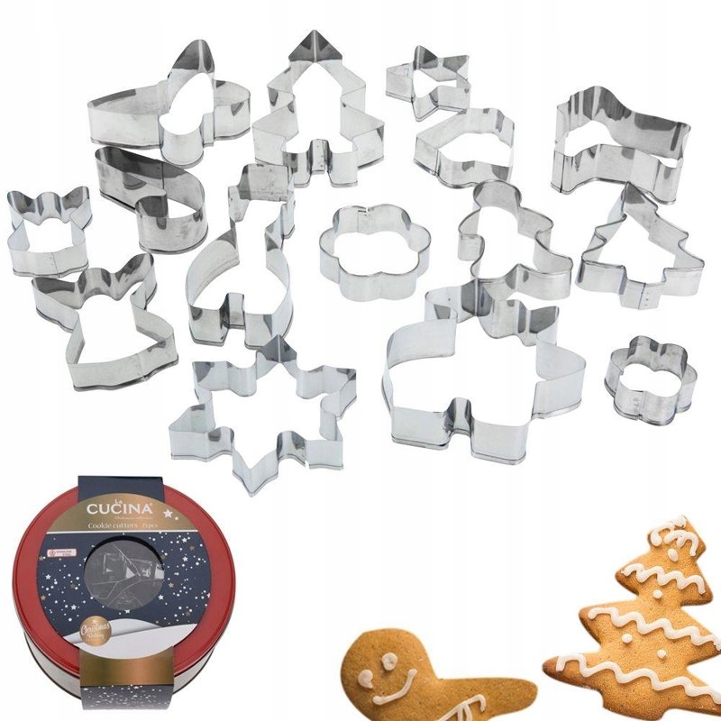 

Foremki forma do ciastek pierników świąteczne 15x