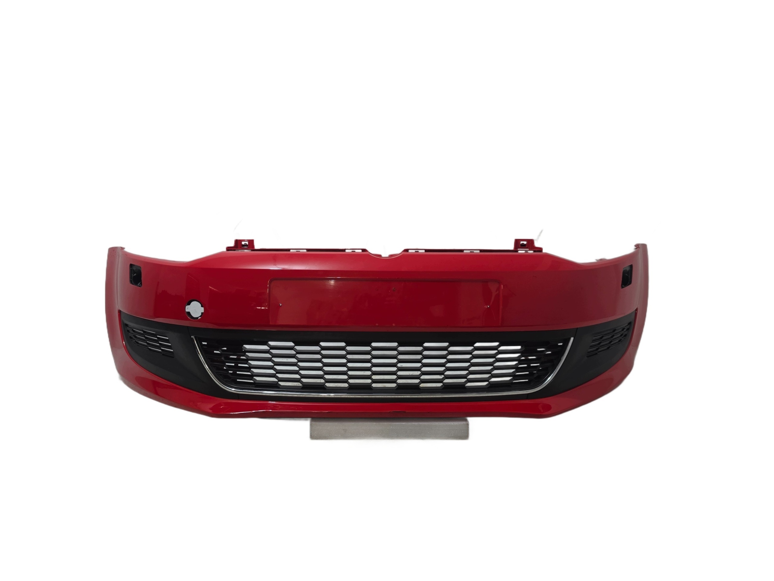 ^ VW POLO V 5 6R0 2009-2014 front bumper front 6R0807221