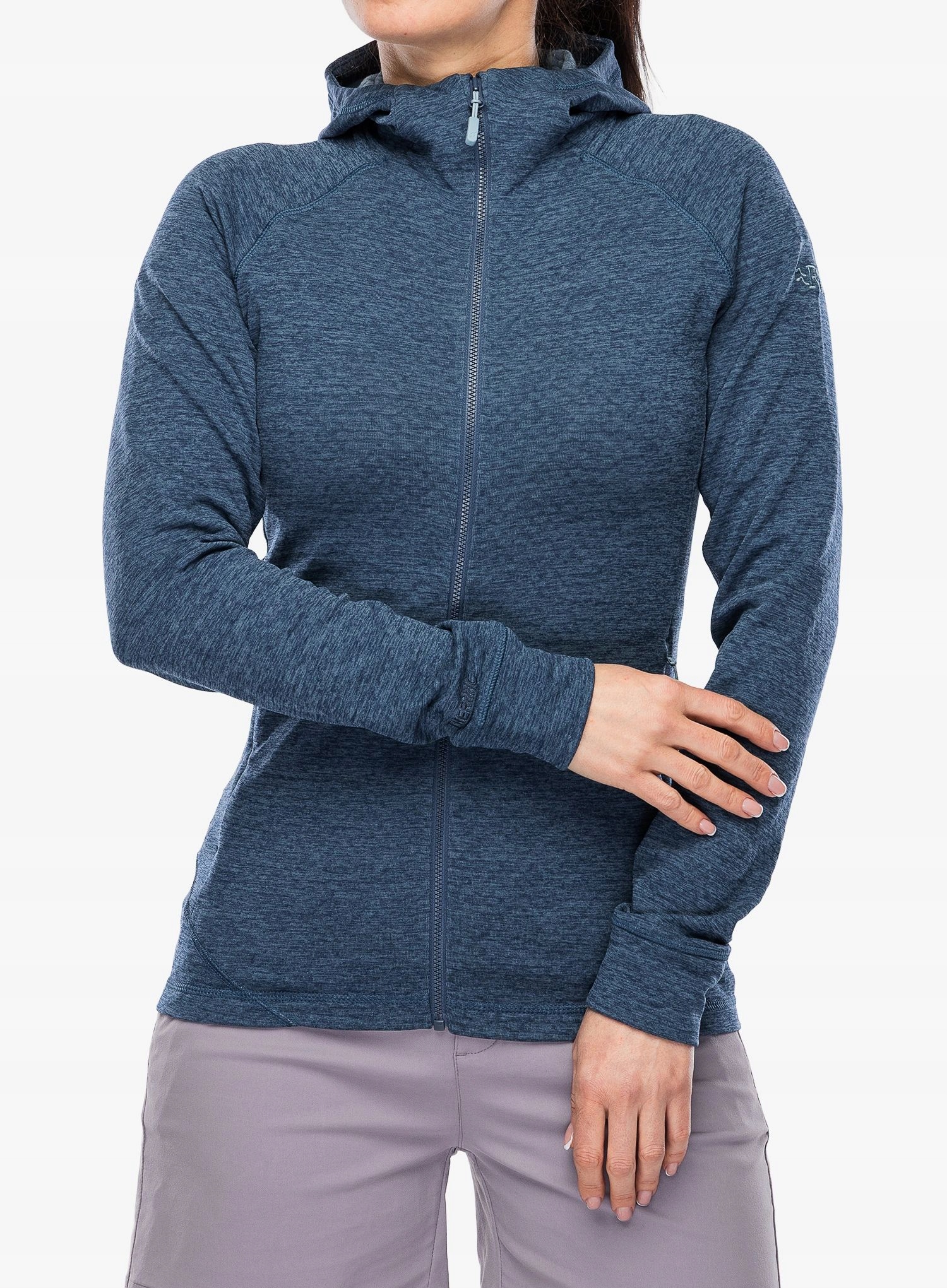 Bluza z kapturem damska Rab Nexus Hoody tempest blue 12 (M)