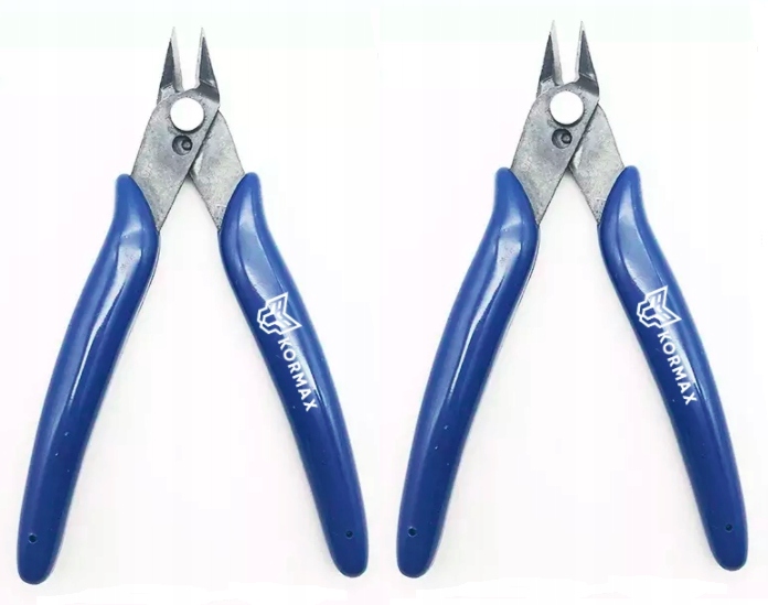 

Komplet szczypce precyzyjne boczne 130mm Kormax