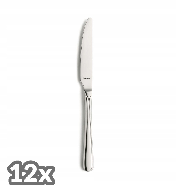 AMEFA UE ASTORIA SZTUĆCE 12x NÓŻ OBIADOWY LUZEM STAL NIERDZEWNA 18/0 Kod producenta 124900B000305x12