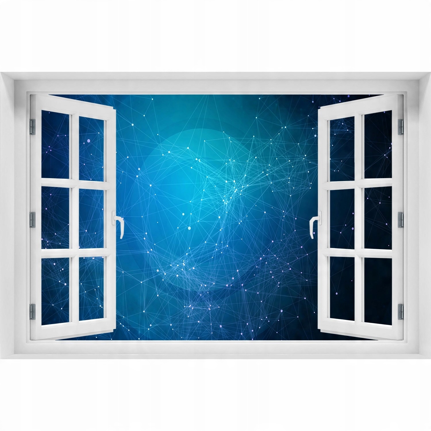 

Okno 3D Naklejka na ścianę Gwiazdozbiór 120x80