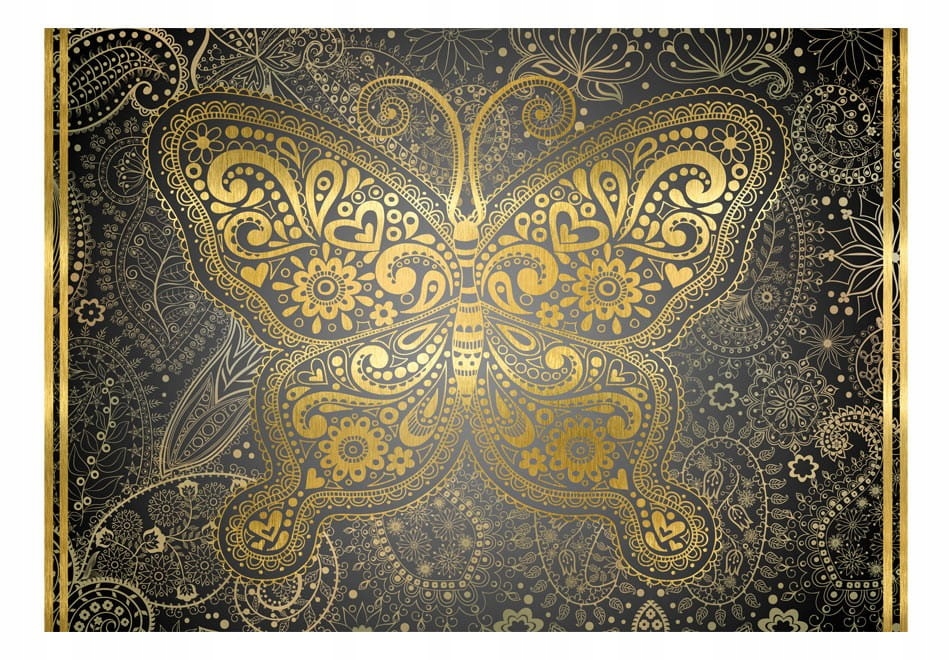 

Fototapeta - Złoty motyl - 200X140
