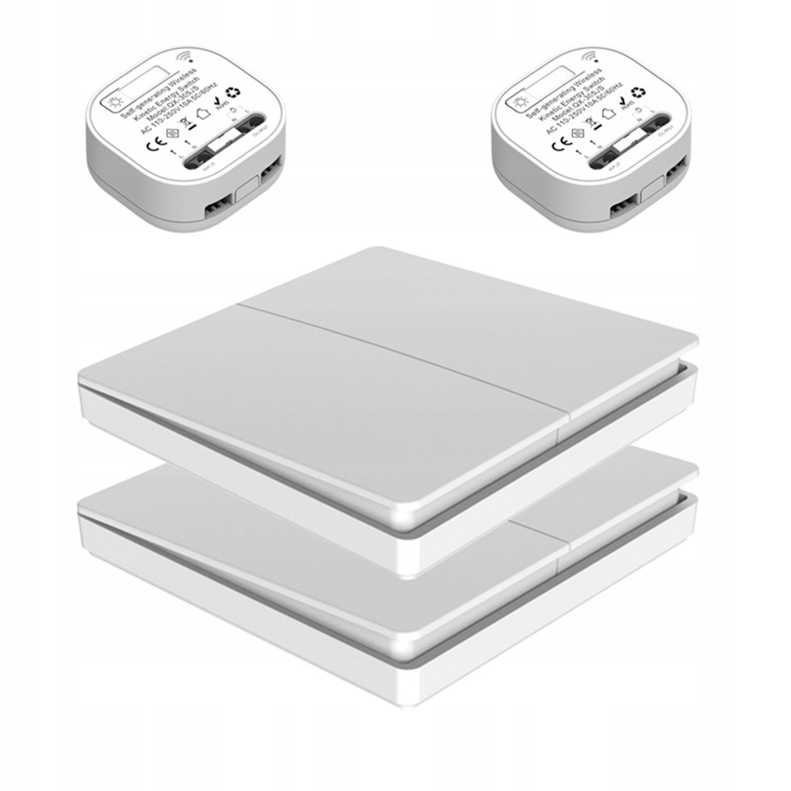 Bezdrátový Scenový Přepínač 220 V 433MHZ 2 Rádiový