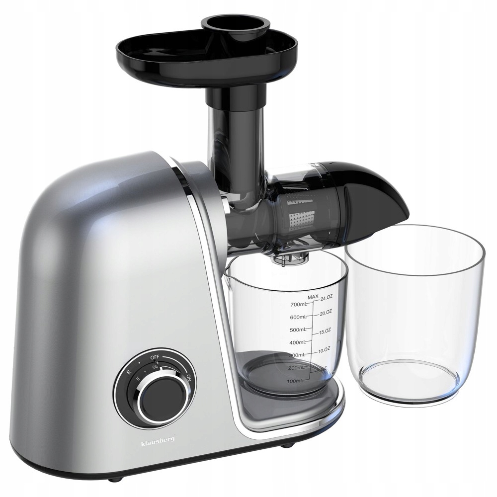 Horizontálny pomalý odšťavovač na ovocie a zeleninu 150 W KB-7868 Klausberg
