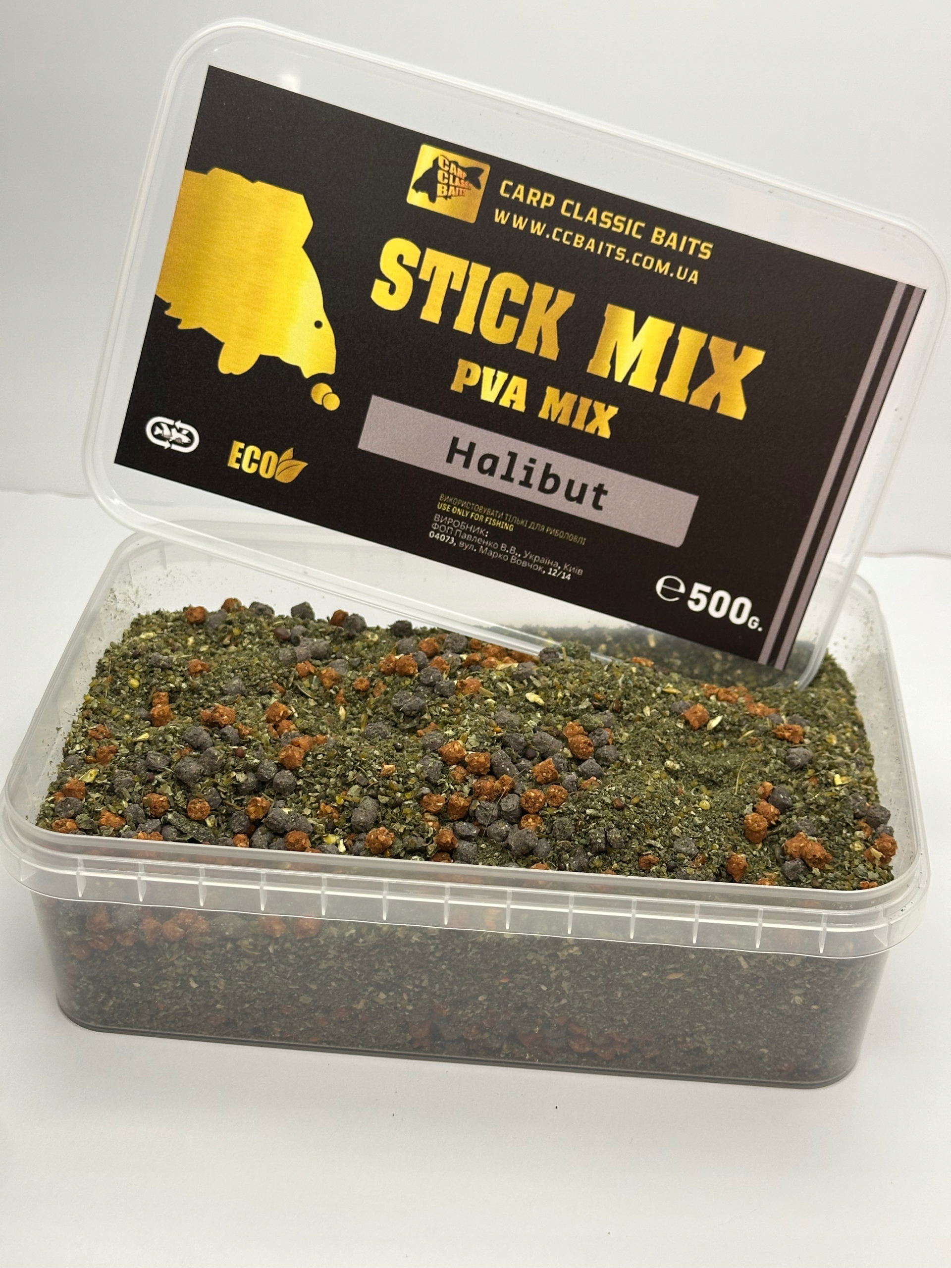 Stick MIX Pva MIX Carp Classic Baits 500g Halibut