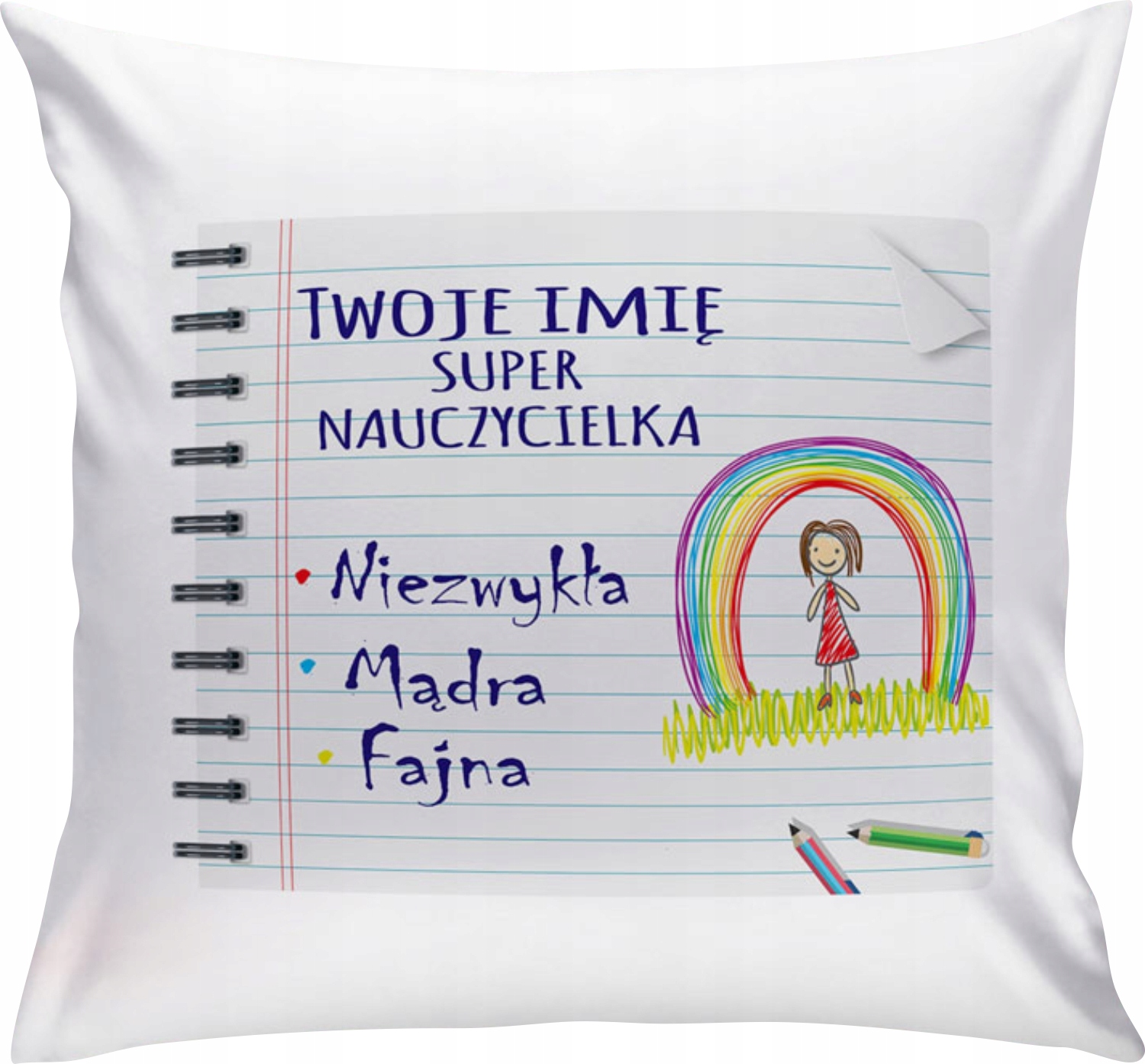 

Poduszka Dzień Nauczyciela Jasiek N503