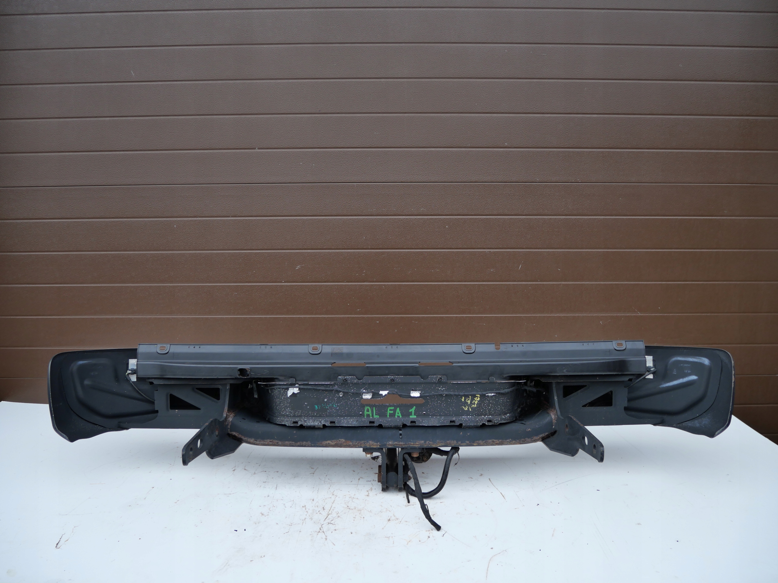 VW AMAROK 2H rear bumper towing PDC black 2H7807421