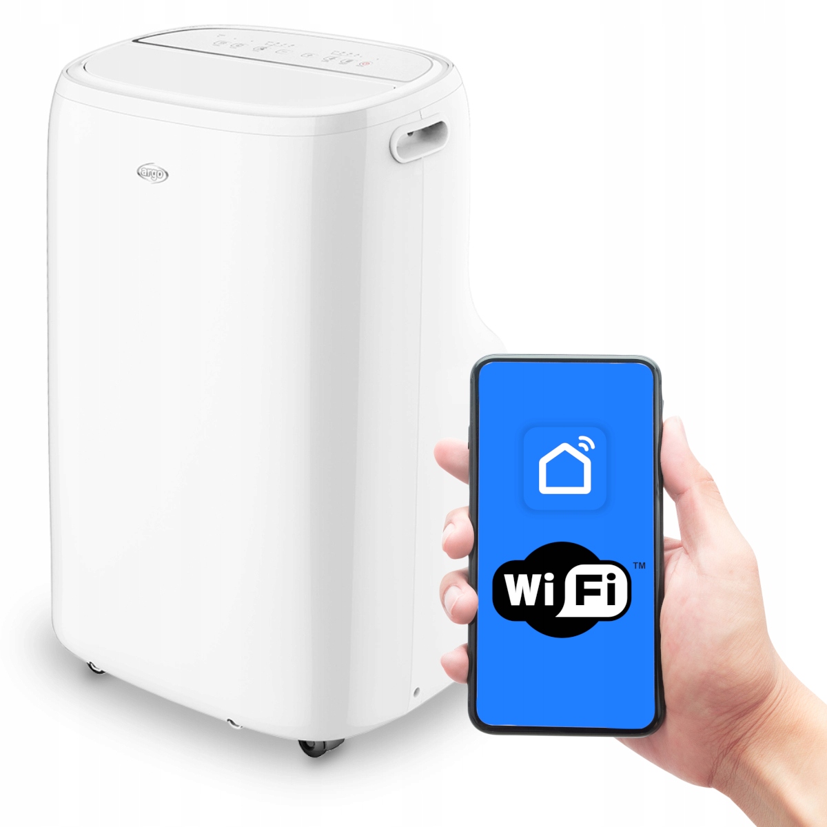 Klimatyzator Przenośny Domowy Argo Thor Plus Wifi 4,1 Kw Grzanie Osuszanie