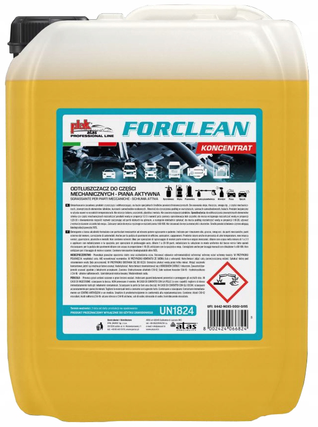 Forclean 20KG Prípravok Na Umývanie Odmasťovačov ATA046787 Párov